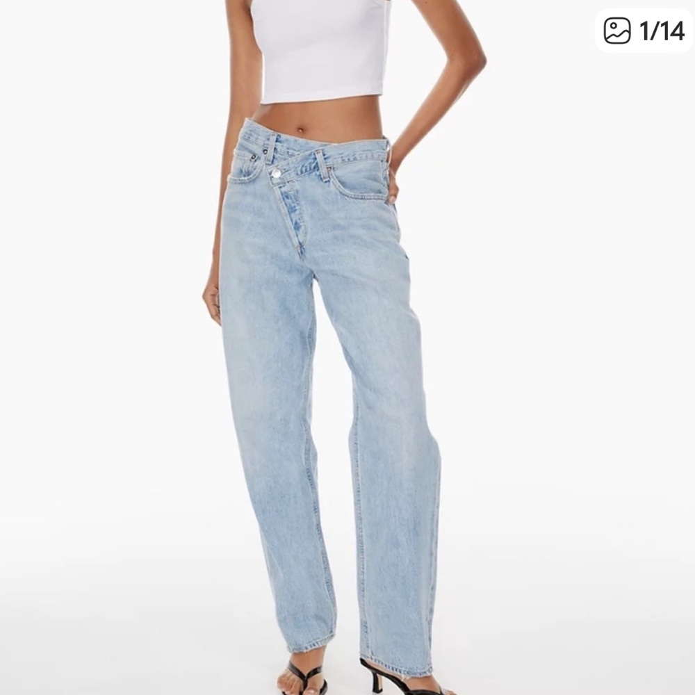 AGOLDE crossover jeans size 25